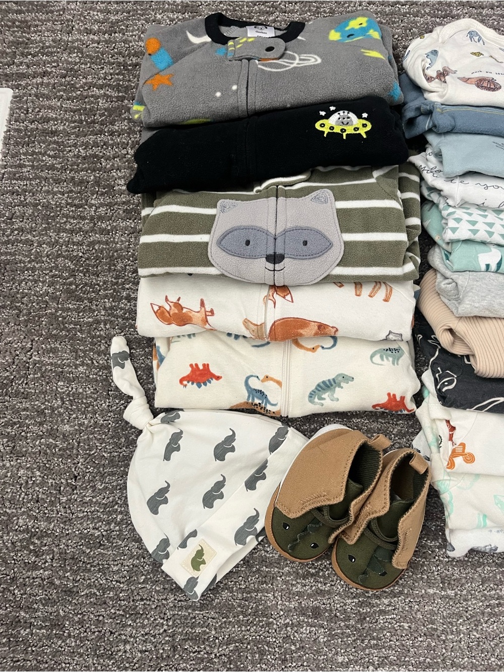 Huge Baby Boy Clothes Bundle, 0-3 Months - Picture 2 of 4